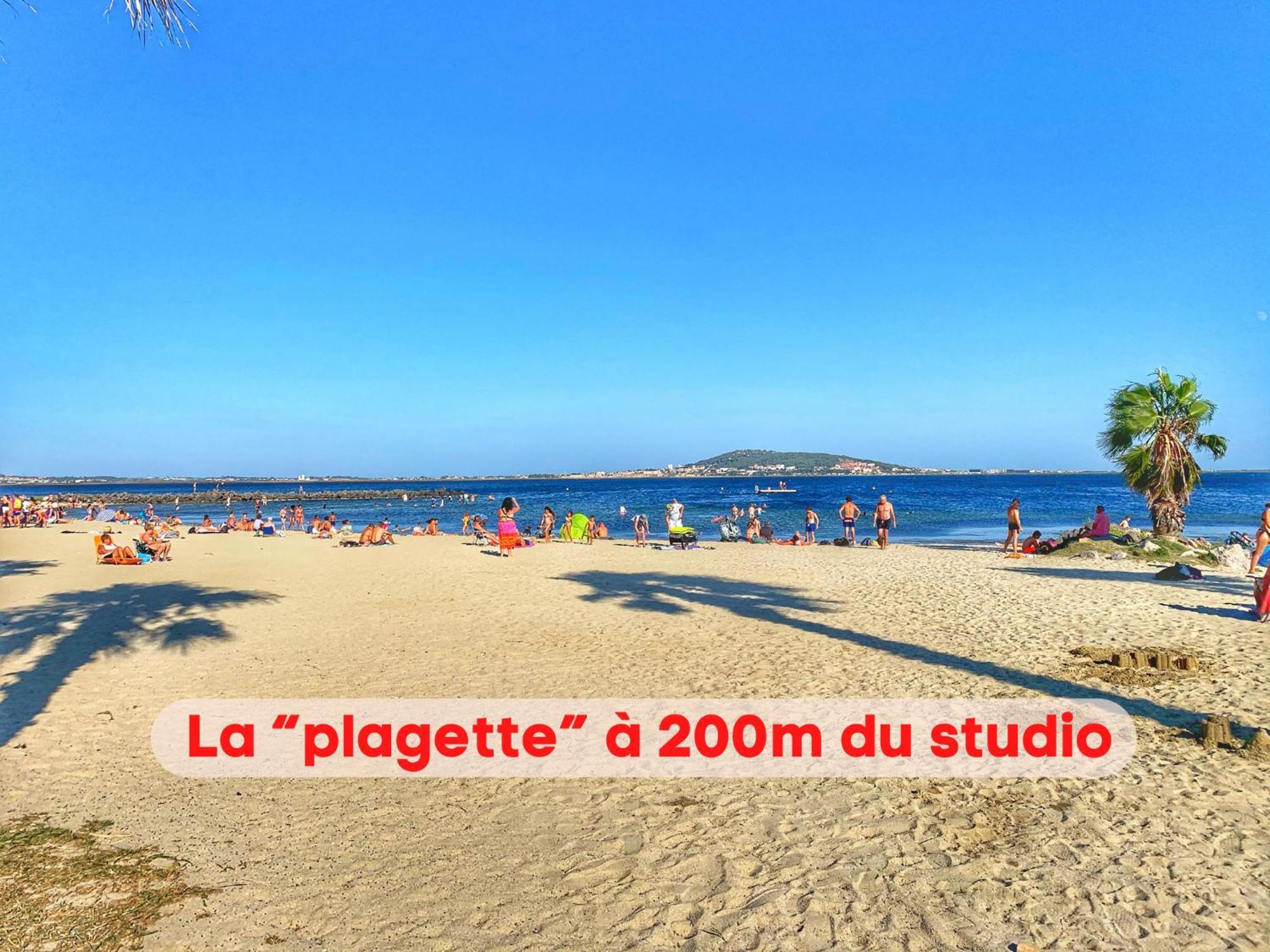 Charmant Studio Climatise A 200M De La Plage Мезе Экстерьер фото